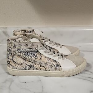 Vintage Property High Top Sneakers